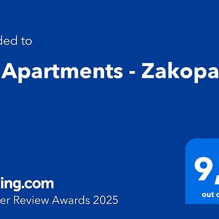4U Apartments - Zakopane Eksteriør billede
